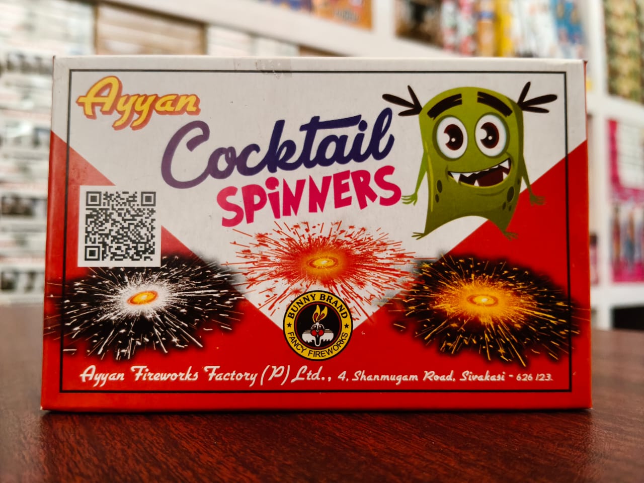 Cock tail spinner
