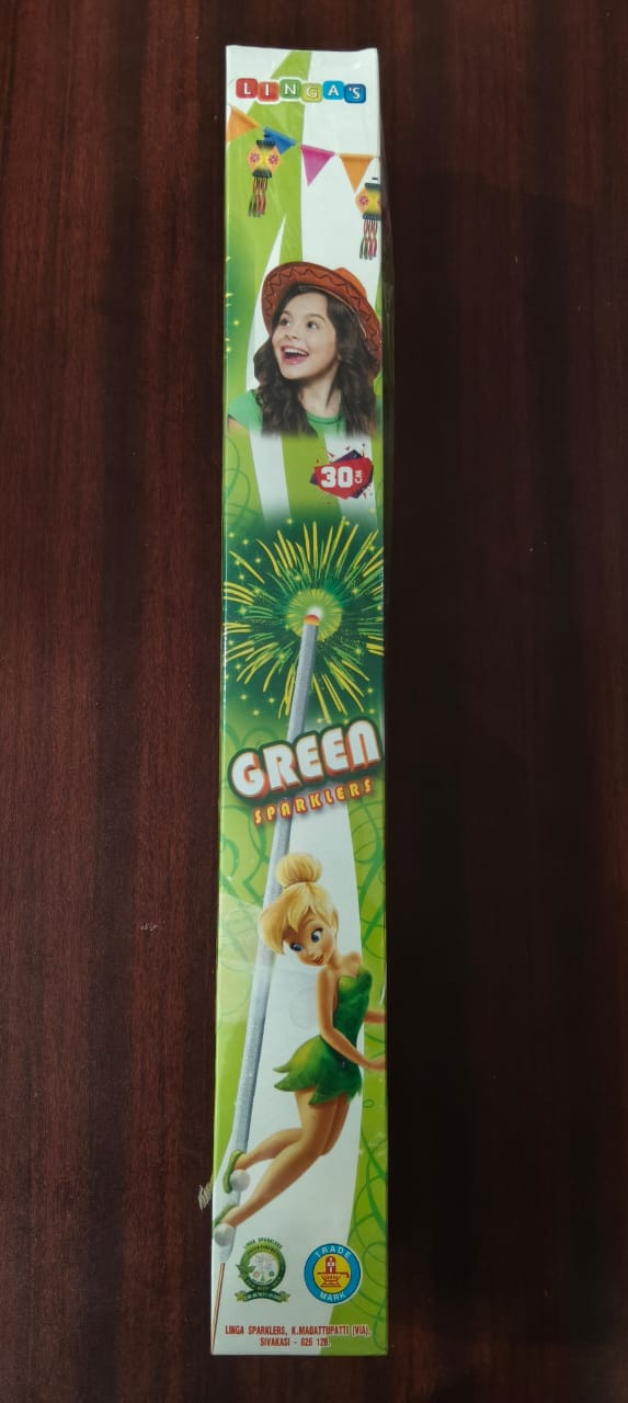 30cm Green Sparklers