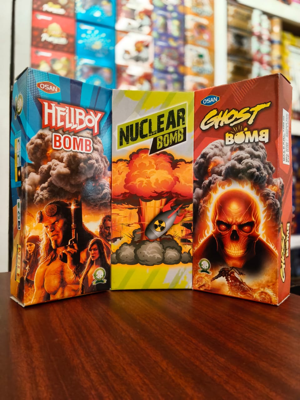 Ghost nuclear bomb blast
