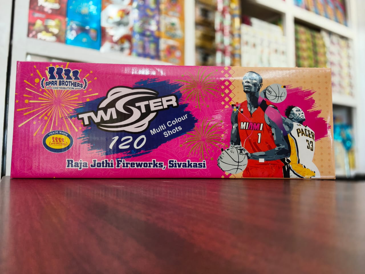 120 Shot ( Twister) - Multicolour